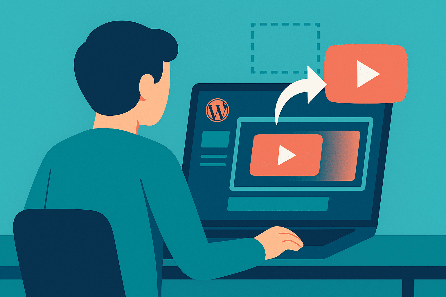 Ajouter lien Youtube sur wordpress