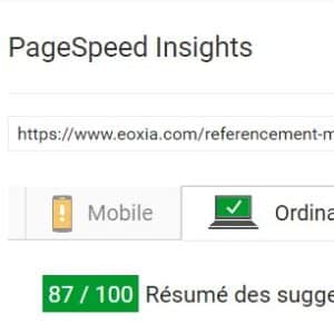 page speed optimisation