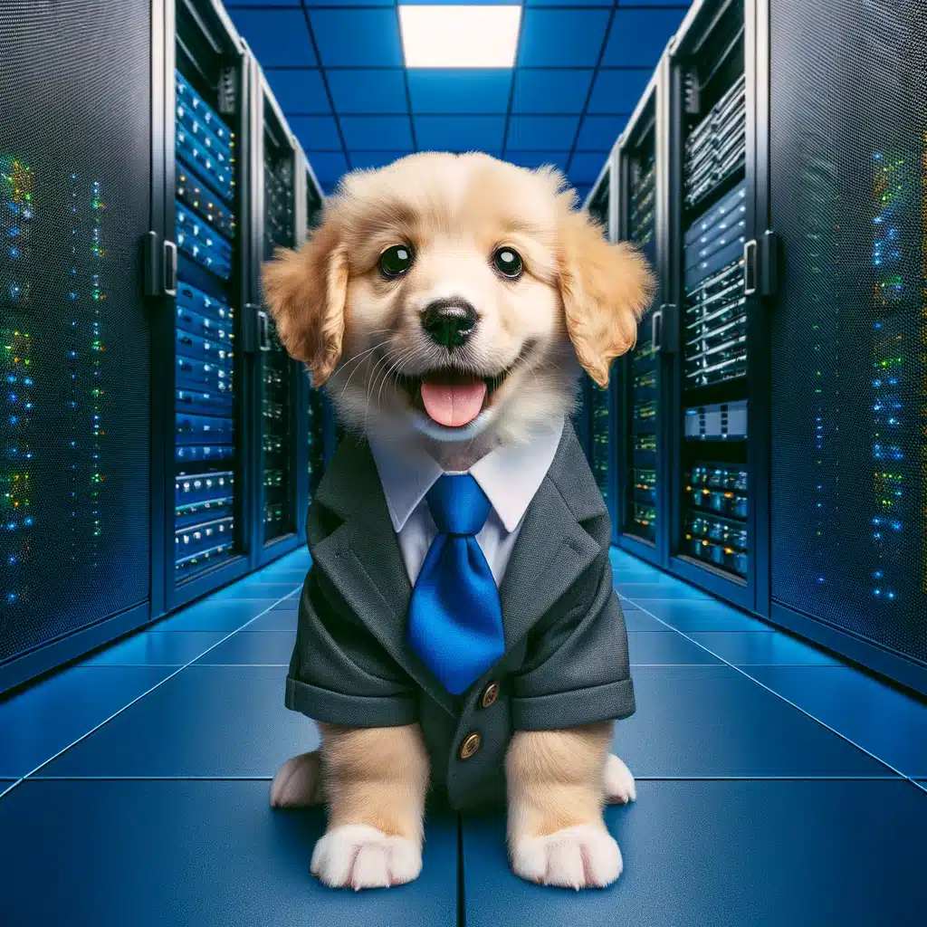 chien serveur