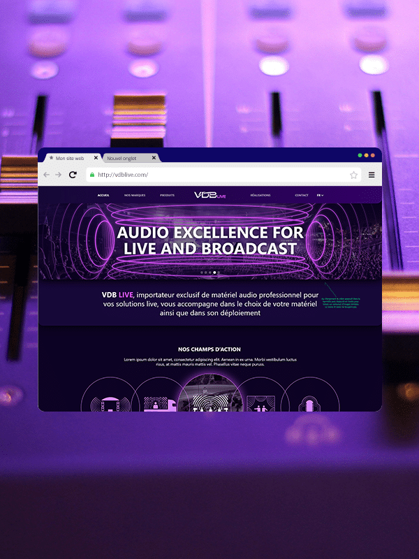 Mockup site vdb live