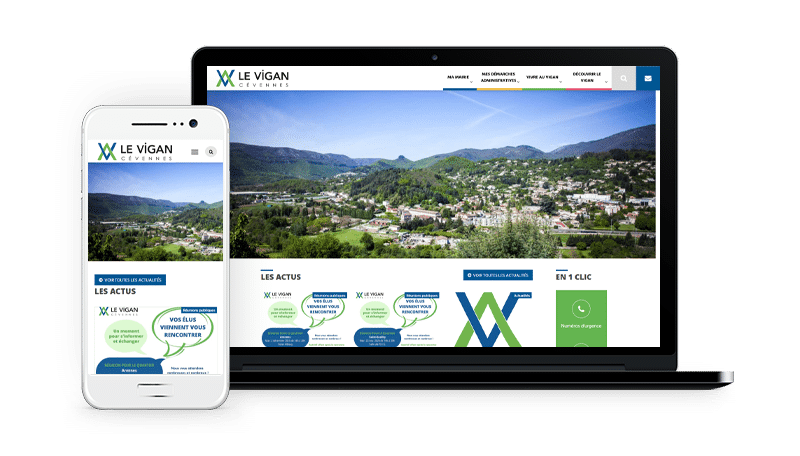 Site internet de la mairie du Vigan