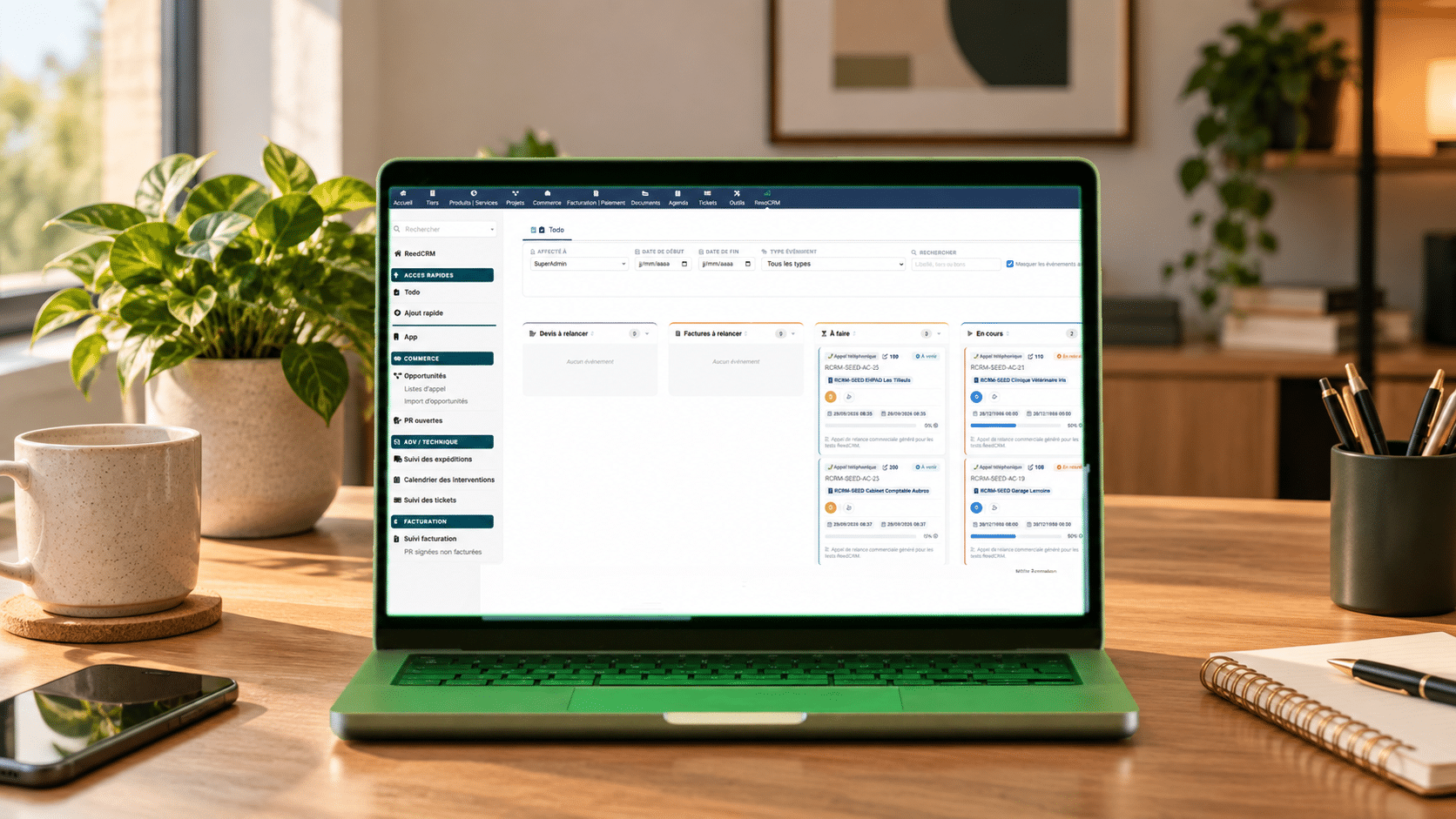 ReedCRM 23.3.0 : un pilotage commercial plus simple, plus complet et plus automatisé